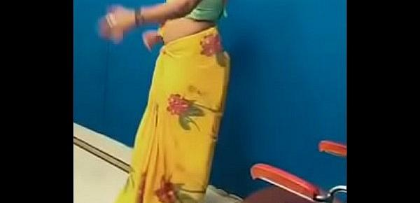  Swathi naidu sexy dance in saree